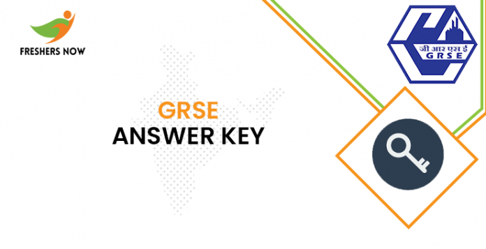 GRSE answer key