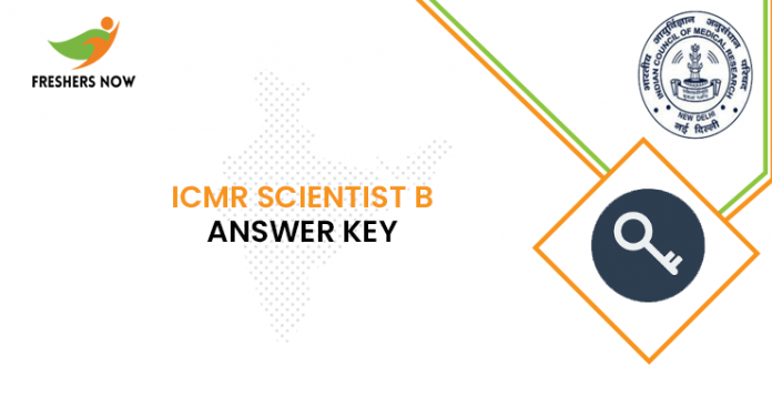 ICMR Scientist B Answer Key
