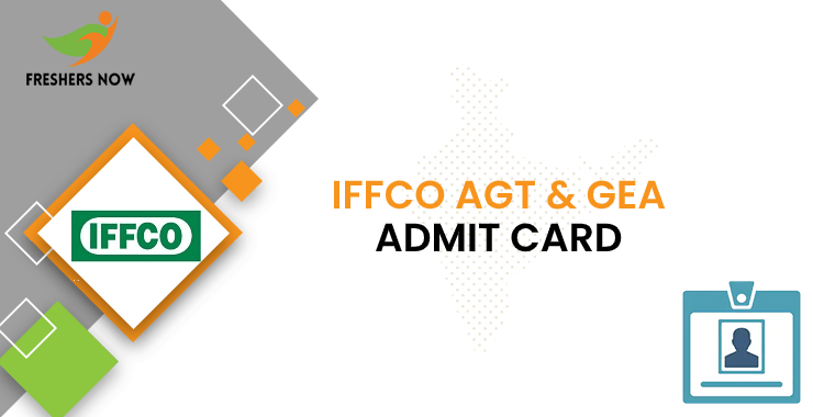 IFFCO AGT and GEA admission card