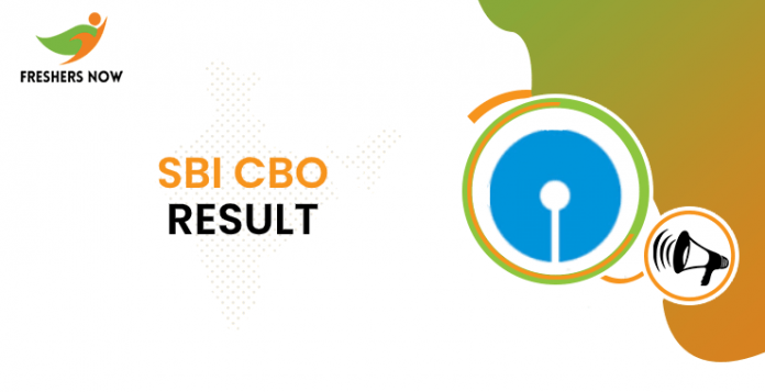 SBI CBO result