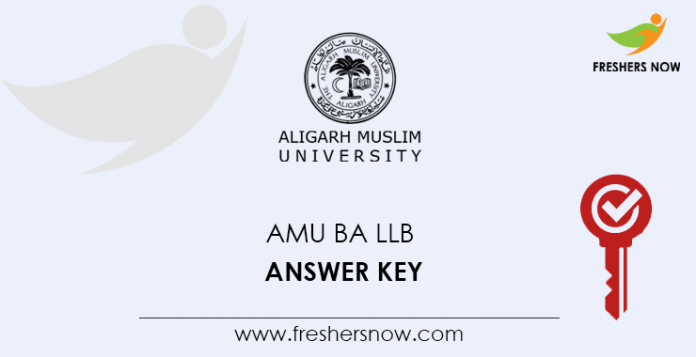 AMU BA LLB Answer Key