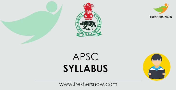 APSC Syllabus APSC Syllabus
