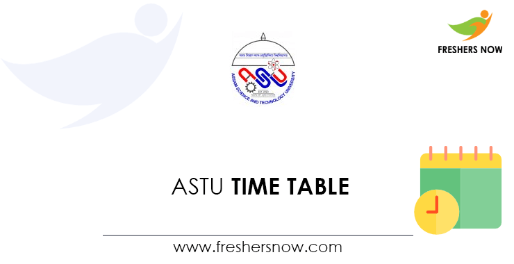 ASTU Time Table ASTU Time Table