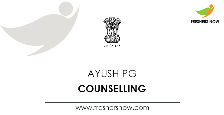 AYUSH PG Counselling