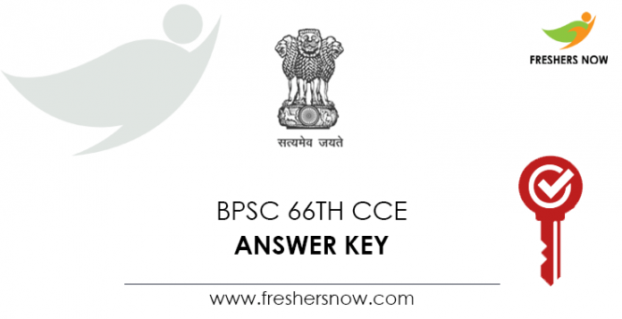 BPSC 66th CCE Answer Key