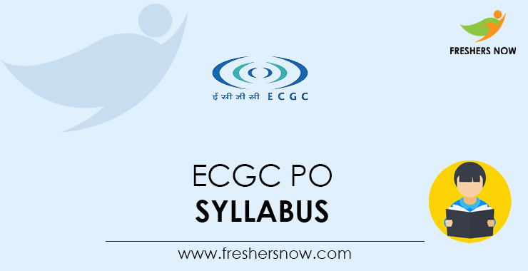 ECGC PO Syllabus ECGC PO Syllabus