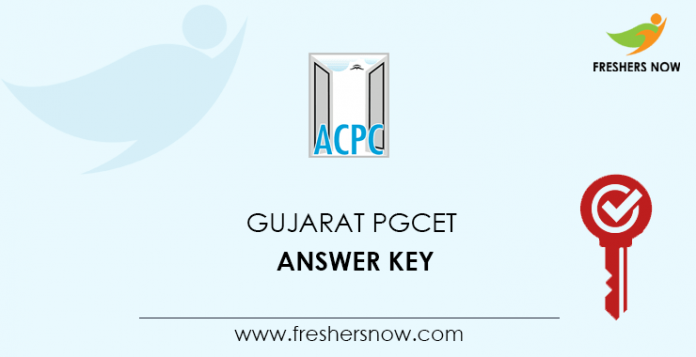 Gujarat PGCET Answer Key