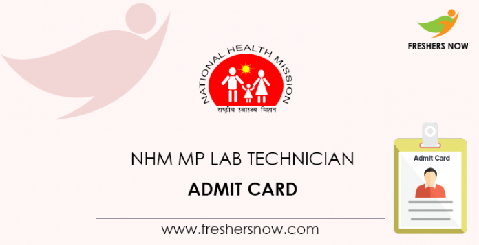 NHM-MP-Lab-Technician-Admit-Card