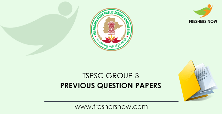 TSPSC Group 3 Previous Question Papers