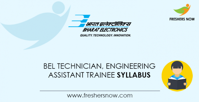 BEL-Technician, -Engineering-Assistant-Apprentice-Curriculum