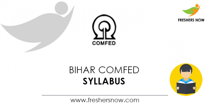 Bihar-COMFED-Syllabus