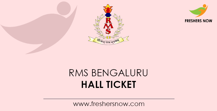 RMS-Bengaluru-Hall-Ticket RMS-Bengaluru-Hall-Ticket
