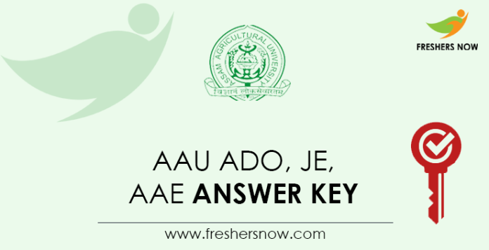 AAU-ADO,-JE,-AAE-Answer-Key AAU-ADO,-JE,-AAE-Answer-Key