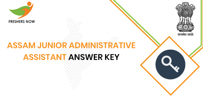 Assam Junior Administrative Assistant Answer Key