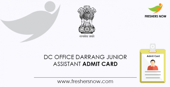DC-Office-Darrang-Junior-Assistant-Admit-Card