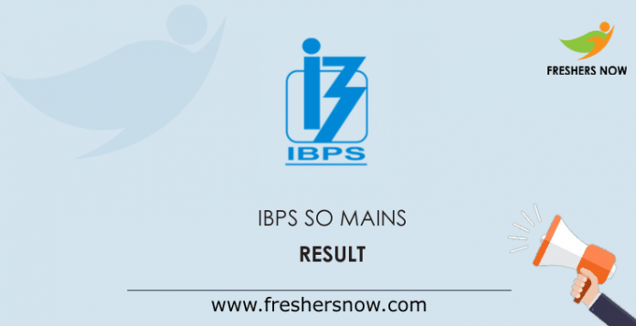 IBPS-SO-Network-Result