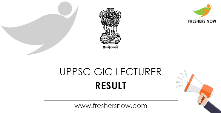 UPPSC-GIC-Lecturer-Result UPPSC-GIC-Lecturer-Result
