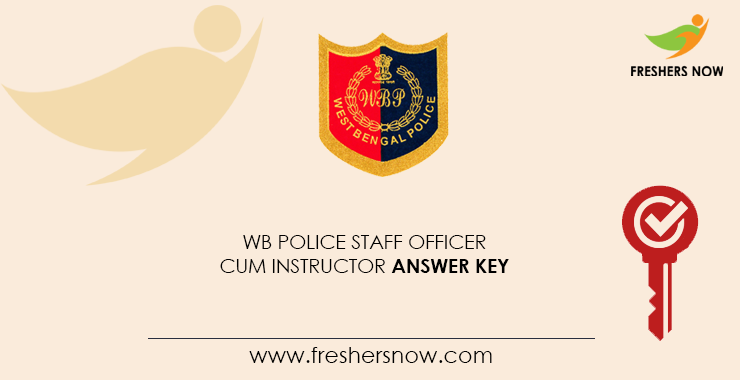 पश्चिम बंगाल-पुलिस-कर्मचारी-अधिकारी-सह-प्रशिक्षक-उत्तर-कुंजी