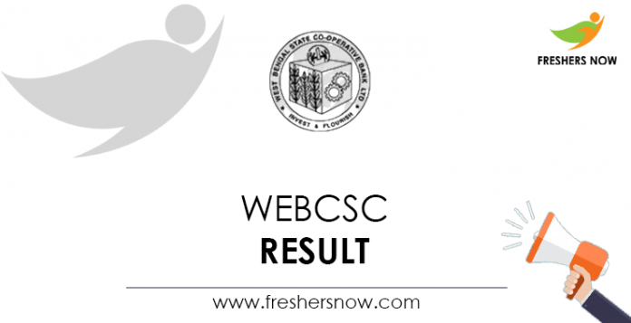 WEBCSC result