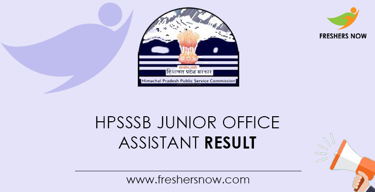 HPSSSB-Junior-Office-Assistant-Result HPSSSB-Junior-Office-Assistant-Result