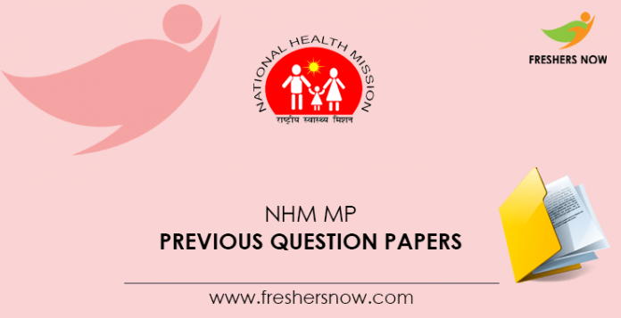 NHM MP Previous Question Documents