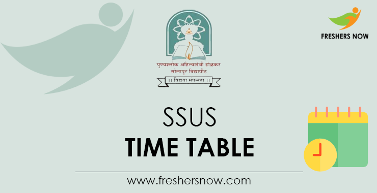 SSUS-Time-Table SSUS-Time-Table