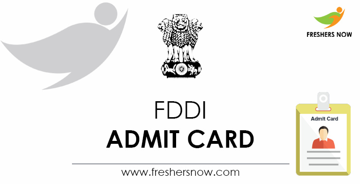 FDDI-Admit-Card FDDI-Admit-Card