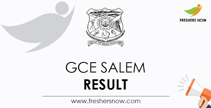 GCE Salem Result GCE Salem Result