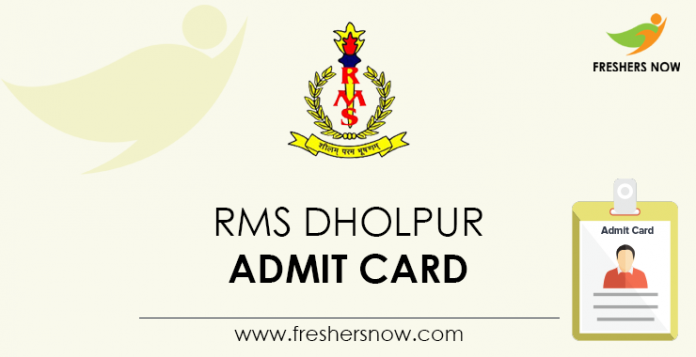 RMS-Dholpur-Admit-Card RMS-Dholpur-Admit-Card