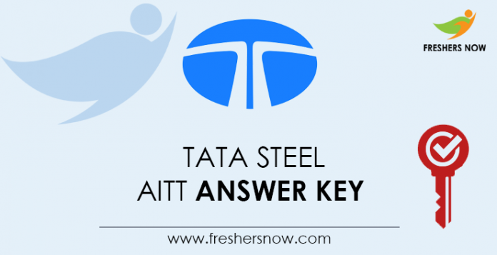 Tata Steel AITT Answer Key