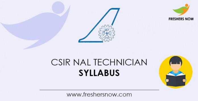 CSIR NAL Technical Curriculum