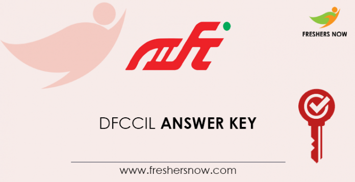 Dfccil Answer Key 2021 Pdf Out Download Exam Key Objections