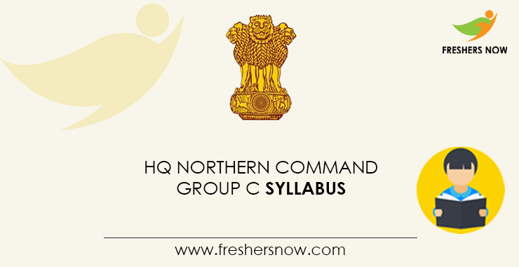 HQ Northern Command Group C Syllabus HQ Northern Command Group C Syllabus