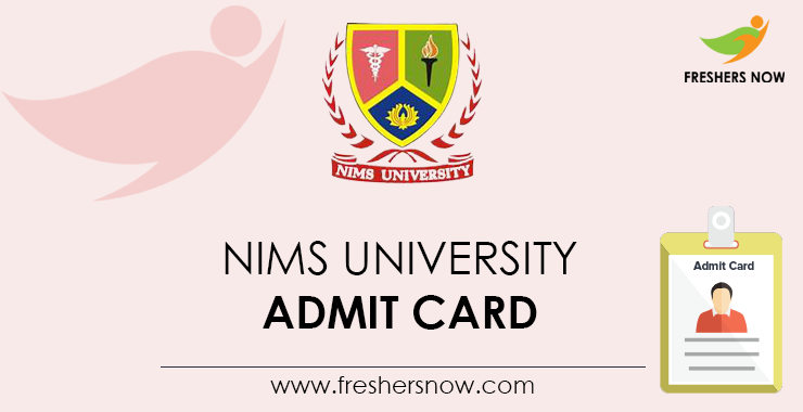 NIMS-University-Admit-Card NIMS-University-Admit-Card