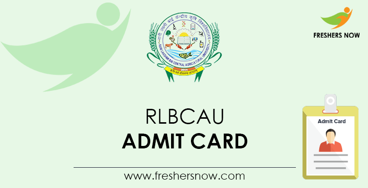 RLBCAU Admit Card RLBCAU Admit Card