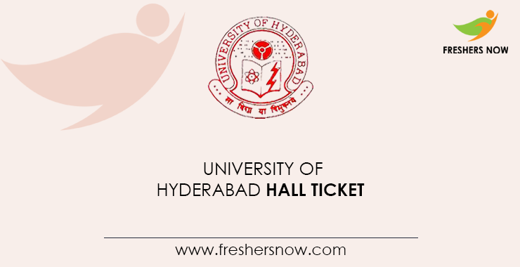 University of Hyderabad Hall Ticket University of Hyderabad Hall Ticket