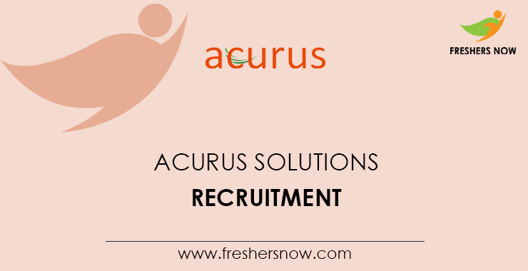 Acurus Solutions Recruitment Acurus Solutions Recruitment