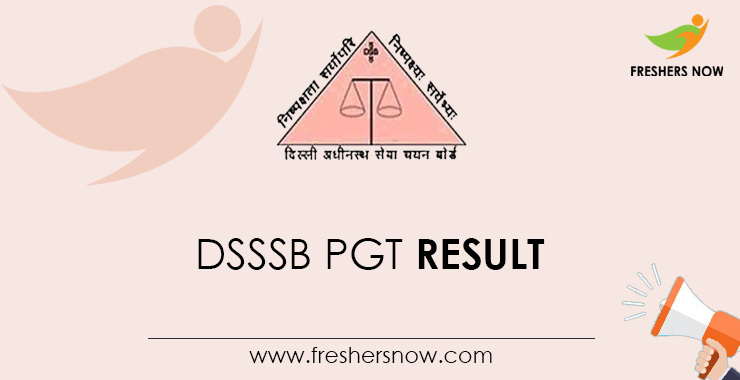 DSSSB-PGT-Result DSSSB-PGT-Result