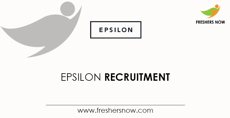 Epsilon Recruitment Epsilon Recruitment