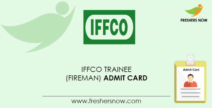 IFFCO-Trainee-(Fireman)-Admit-Card IFFCO-Trainee-(Fireman)-Admit-Card