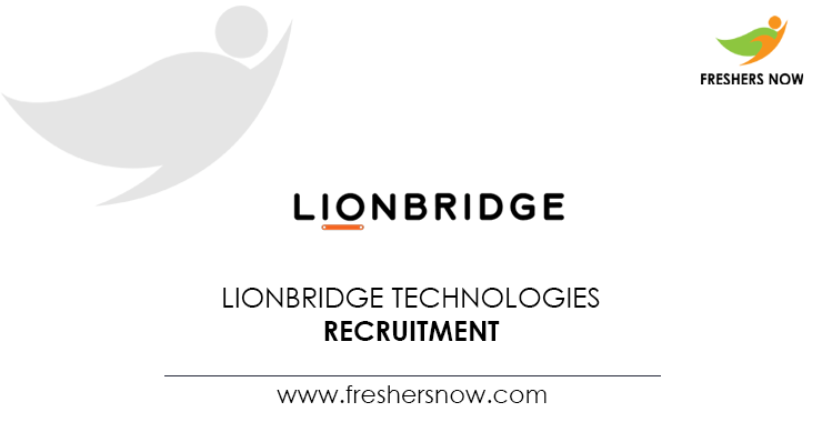 Lionbridge Technologies Recruitment