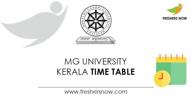 MG-University-Kerala-Time-Table MG-University-Kerala-Time-Table
