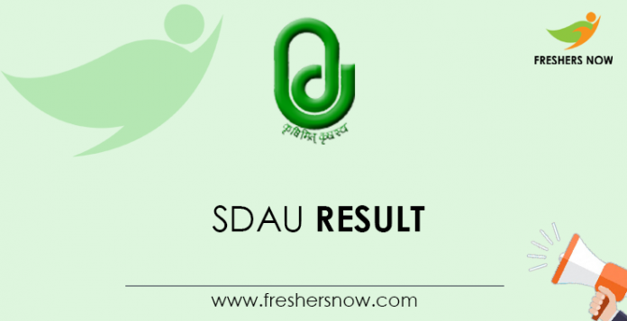SDAU Result SDAU Result