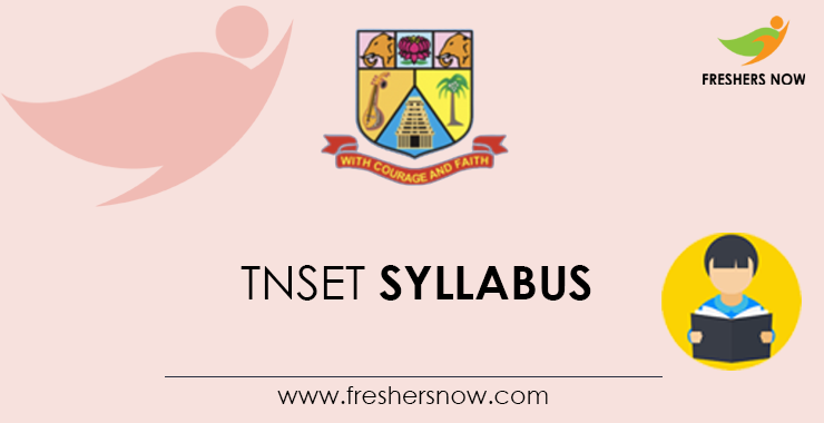 TNSET-Syllabus TNSET-Syllabus