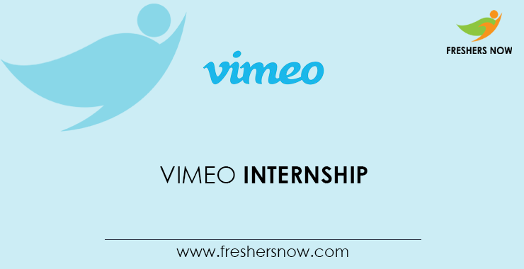 Vimeo Internship Vimeo Internship