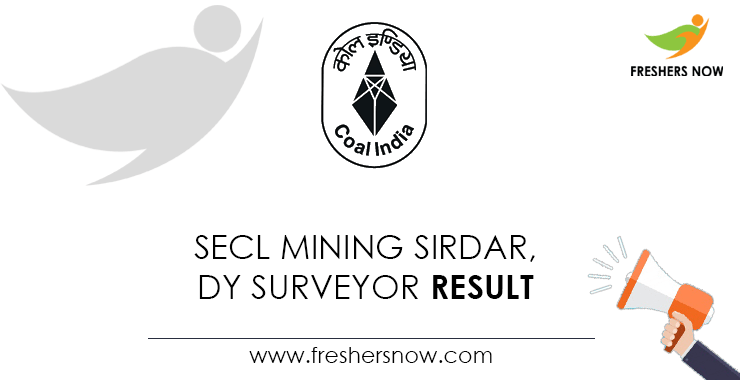 SECL-Mining-Sirdar,-Dy-Surveyor-Result SECL-Mining-Sirdar,-Dy-Surveyor-Result