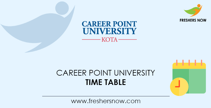 Career-Point-University-Time-Table Career-Point-University-Time-Table