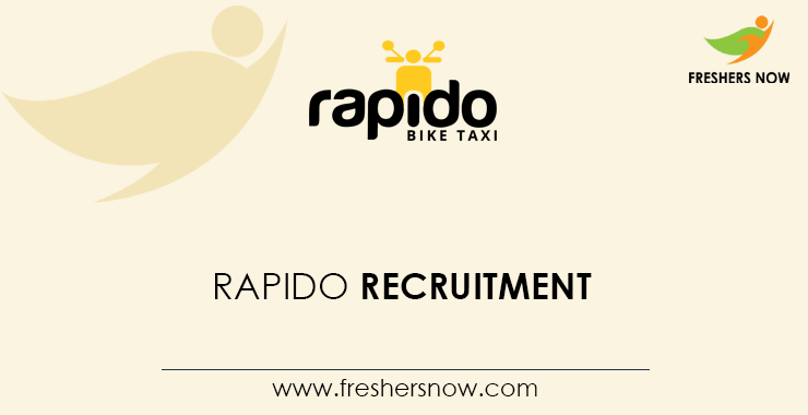Rapido Recruitment Rapido Recruitment