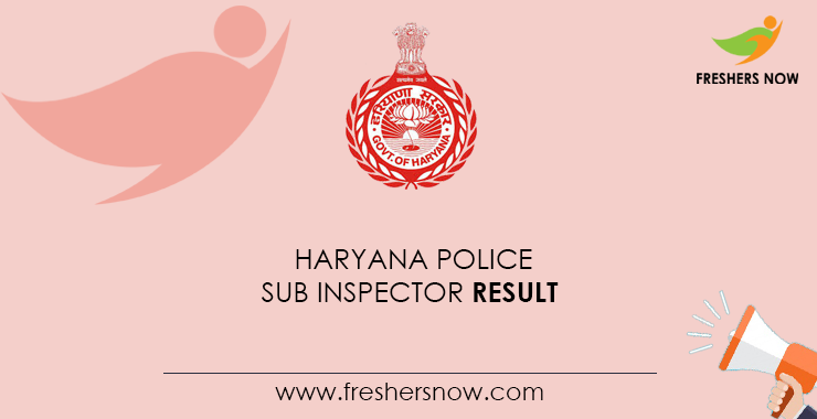 Haryana-Police-Sub-Inspector-Result Haryana-Police-Sub-Inspector-Result