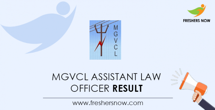 MGVCL-Assistant-Law-Officer-Result MGVCL-Assistant-Law-Officer-Result